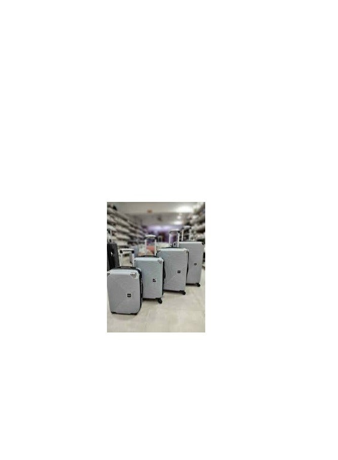 Four Luggage 4 Pieces Different Sizes 18"-20"-24"-28" - Meet All Needs with Zipper Divided Inside Made of Fiber  - Image 3