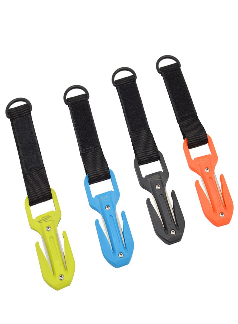 Generic Diving Cutter with Storage Pouch High Safety Fishing Net Line Cutter for Scuba Diving - Image 2