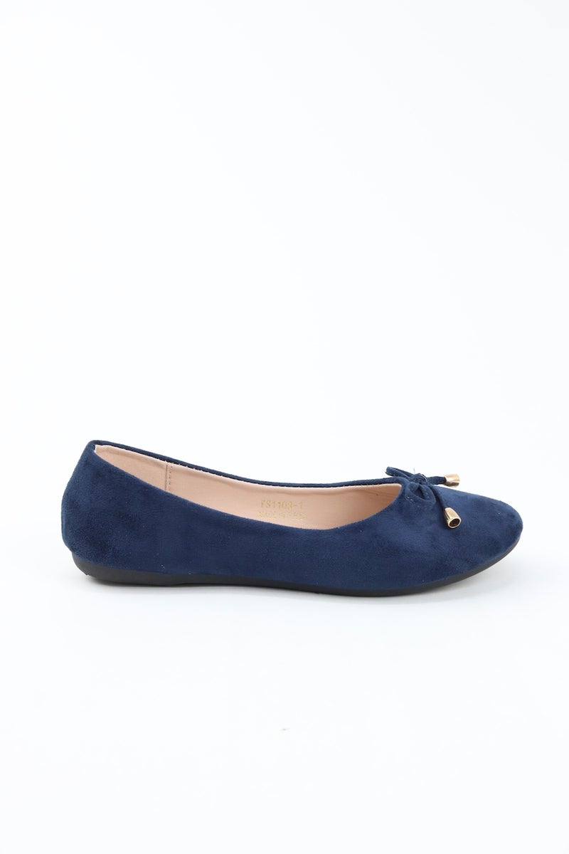 VINY Women's Cushioned Ballet Flats – Lightweight Slip-On Flat Shoes, Comfortable Everyday Walking & Office Ballerina Shoes with Soft Support Insole - Image 2