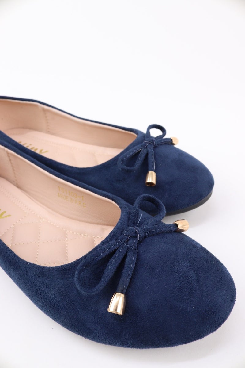 VINY Women's Cushioned Ballet Flats – Lightweight Slip-On Flat Shoes, Comfortable Everyday Walking & Office Ballerina Shoes with Soft Support Insole - Image 3