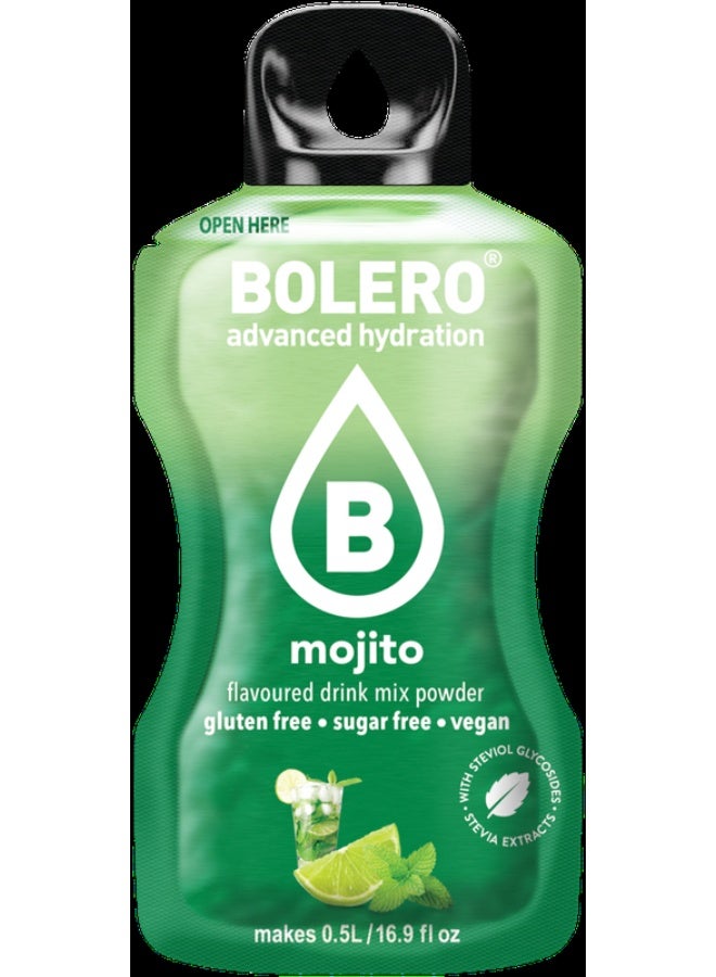 بوليرو منكهات الماء بوليرو - نكهة الموهيتو (12*3 جرام) - Image 2