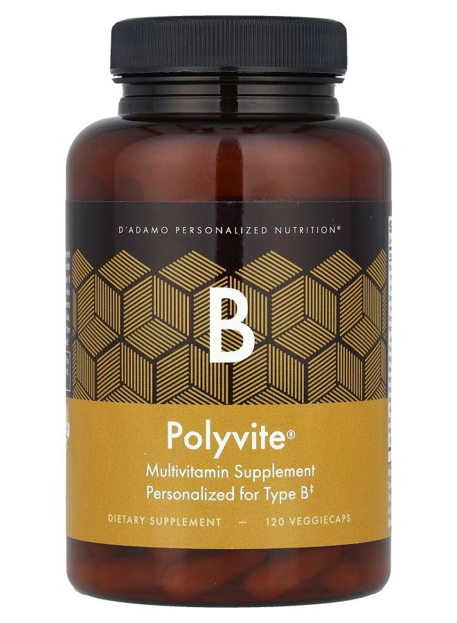 Polyvite® B Multivitamin Supplement 120 VeggieCaps
