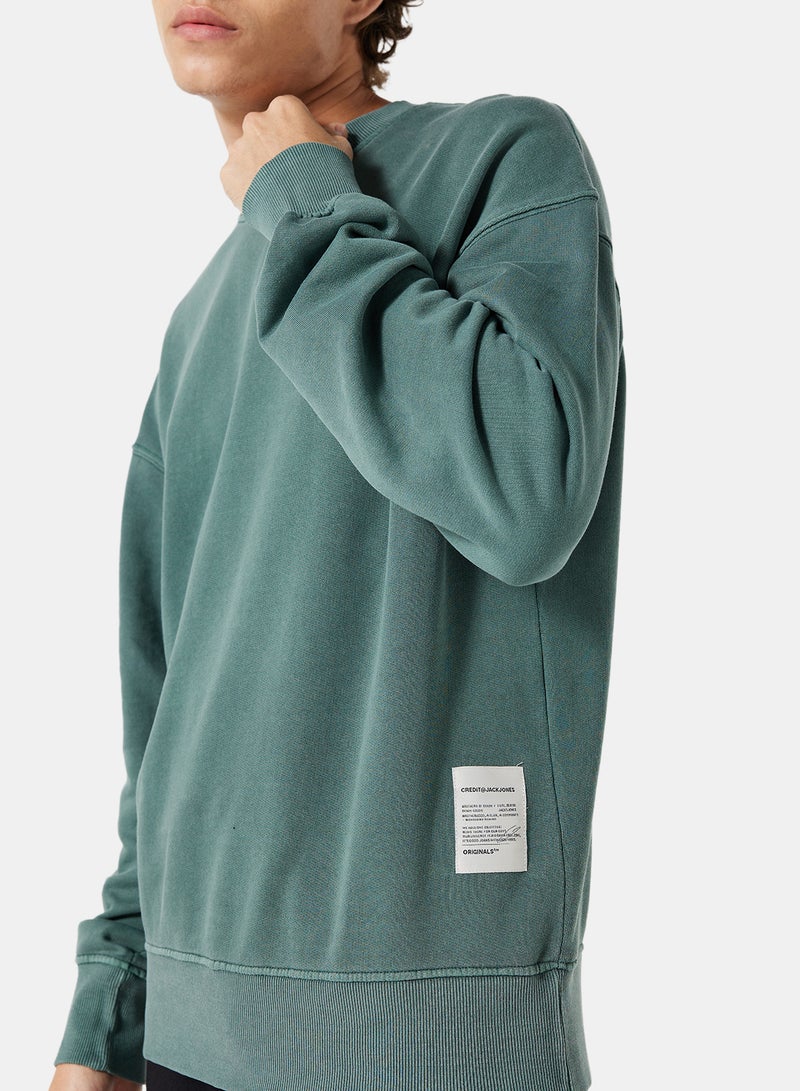 JACK & JONES Oversized Crew Neck Sweatshirt - Image 3
