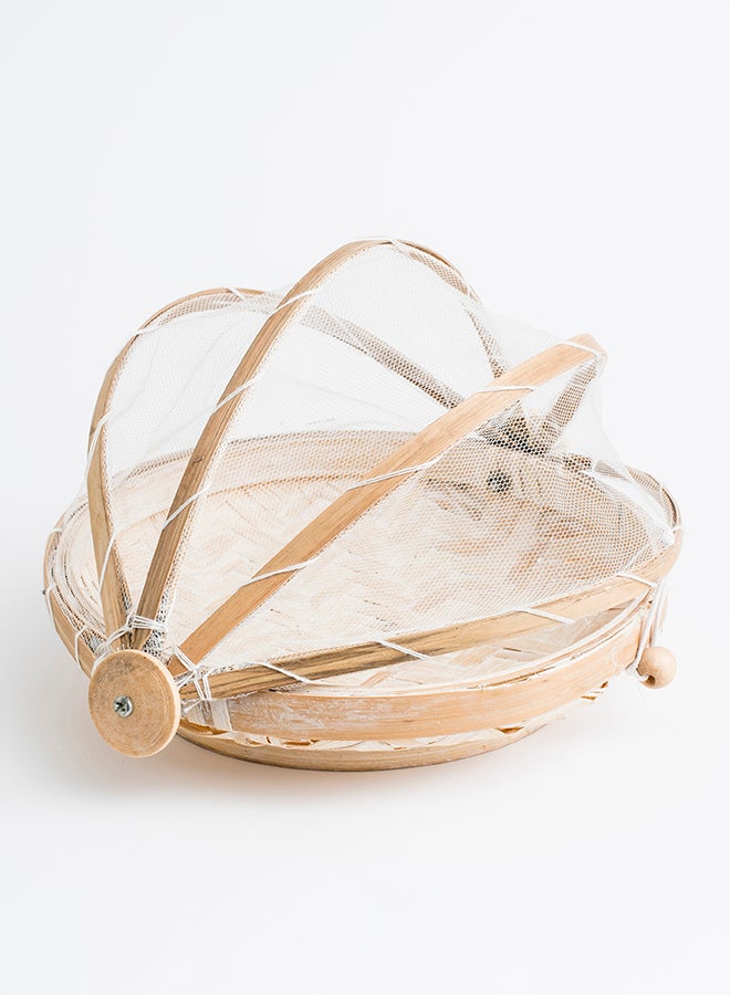Food Cover With Base Beige 20cm - Image 2
