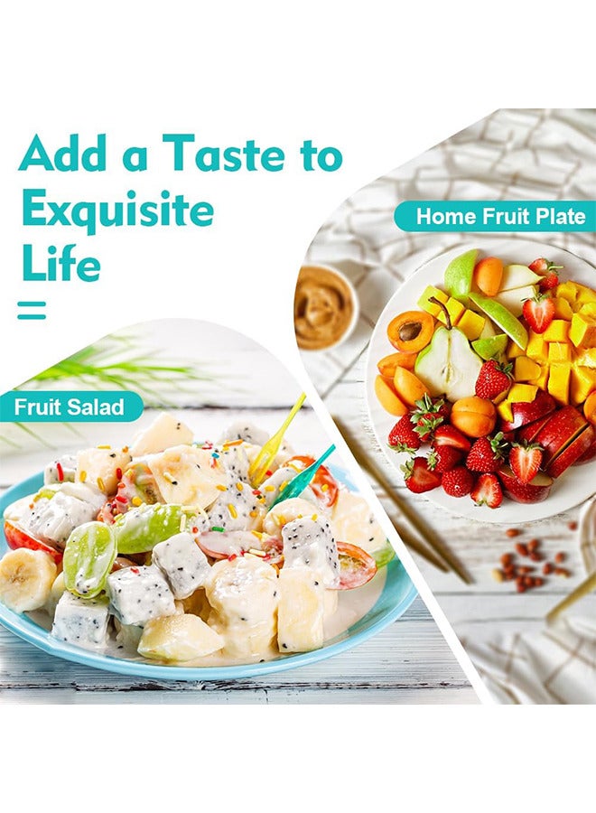 قاطع العنب للأطفال ، قاطع الفاكهة الفولاذ المقاوم للصدأ ، شرائح ربع العنب ، مناسبة لزخارف كعكة الفاكهة الخضار ، مقاطعة فاكهة المطبخ (الأزرق) - Image 5