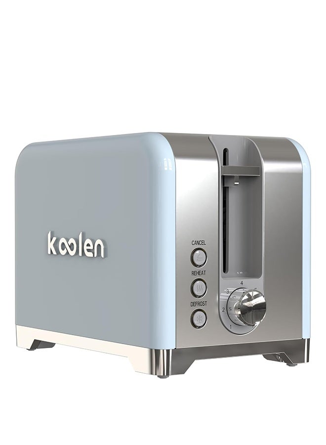 KOOLEN Double Toaster - Stainless Steel - 930 Watts - Blue - 800104013 2 Slices 930 W 800104013 blue - Image 2