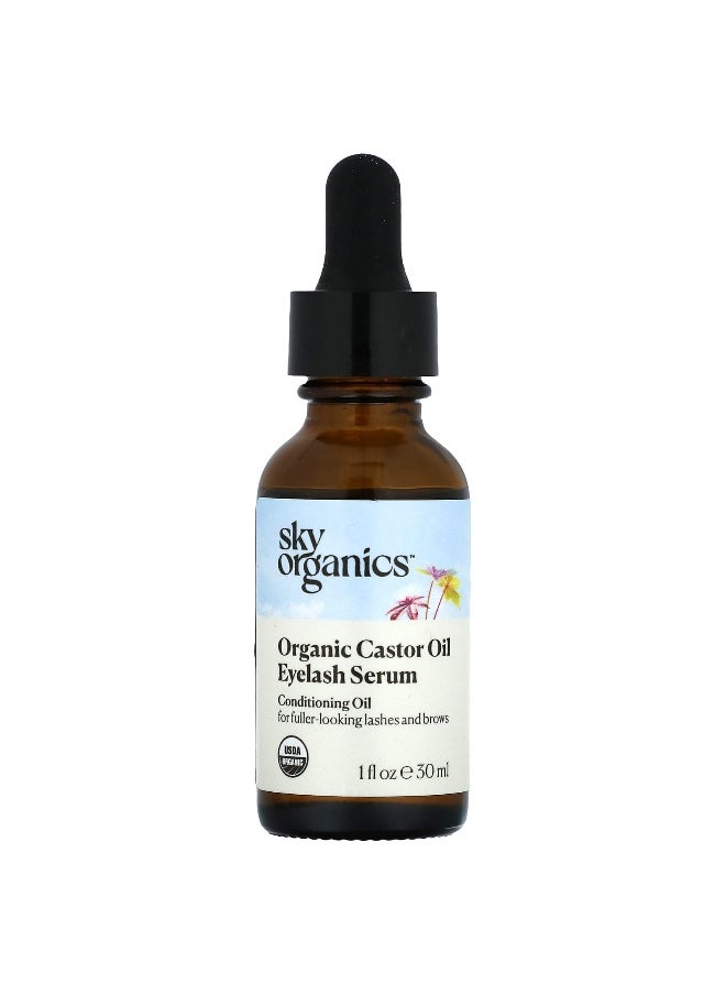 Sky Organics - Sky Organics, Organic Castor Oil Eyelash Serum, 1 fl oz (30 ml) - Image 1
