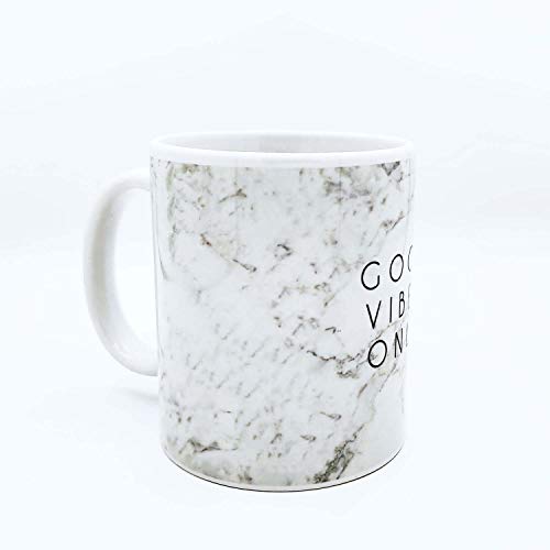 Pikkme Good Vibes Only Designer Printed Coffee Mug (Theme 2) - Image 2