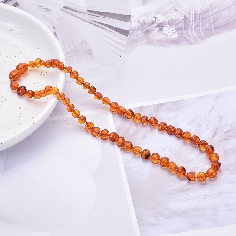 سلعة سلسلة كيمبر للأطفال من الجير البلطي الطبيعي الساخن عبر الحدود - سلسلة أطفال - سلسلة أطفال - مجوهرات بالجملة - Image 4