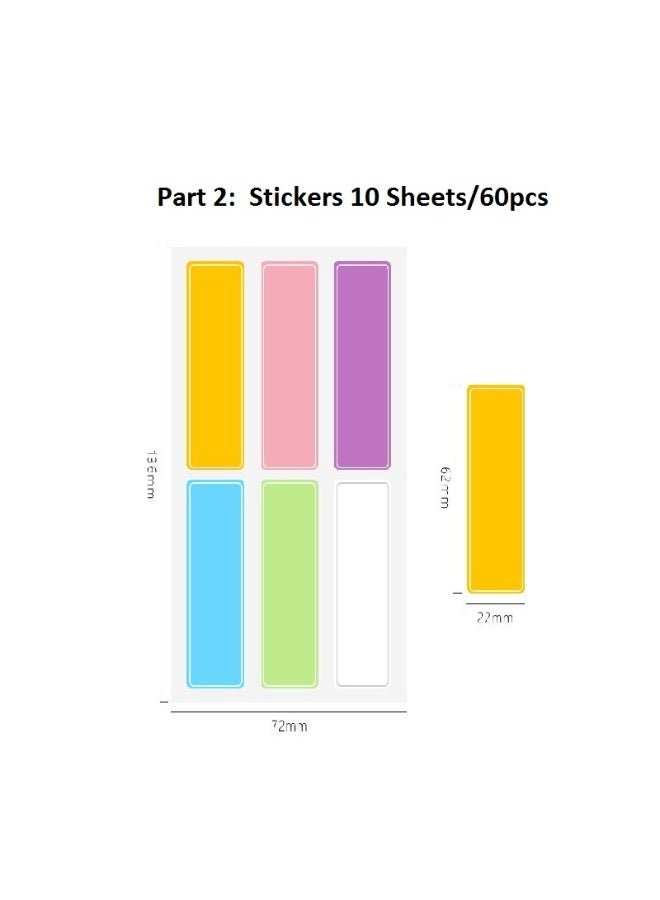 A6 Budget Binder Notebook For Budgeting Money Organizer, Laser Pink Color - Image 3