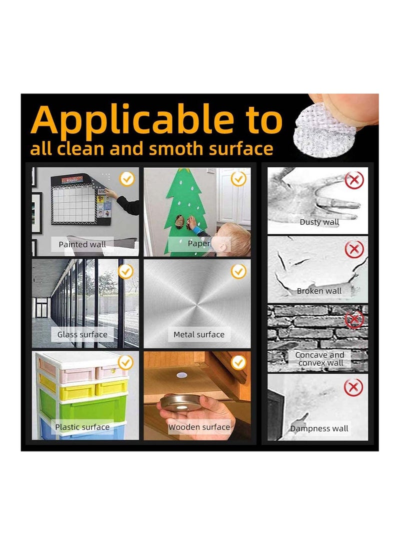 SYOSI 500 Pair Sets Hook and Loop Coin Dots 20mm Self Adhesive Waterproof Double Sided Strong Sticky Back Coins Dots for DIY Crafts Hook and Loop Tapes for Floor Glasses Metals - Image 4