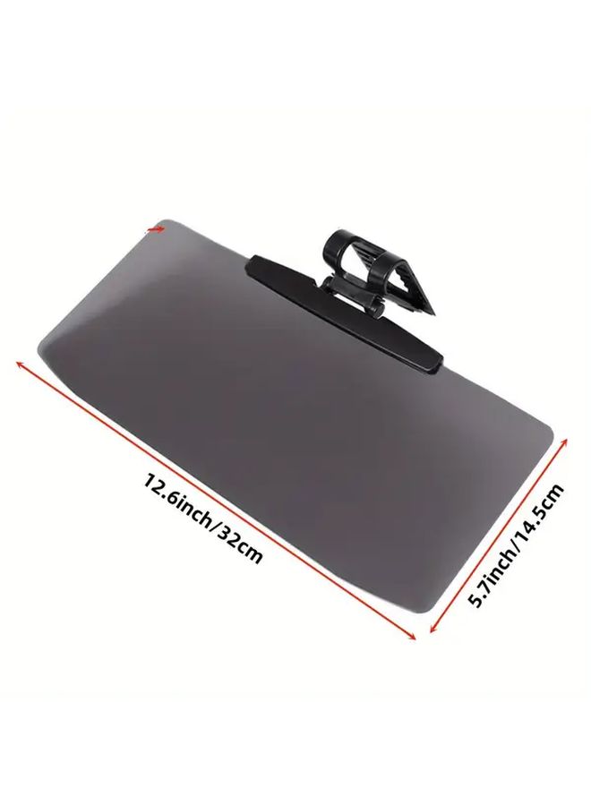 Universal Polarized Sun Visor Extender Anti Glare Black Easy Installation Safe Driving - Image 2