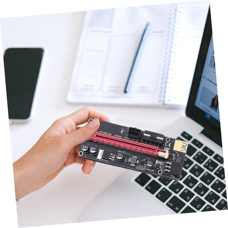 بطاقة رفع PCIe كابل رفع GPU للوحة الأم بواجهات مزدوجة - Image 4