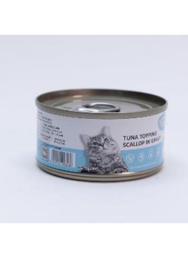 MOOCHIE Adult Tuna Topping Shirasu 85G Can X 12 