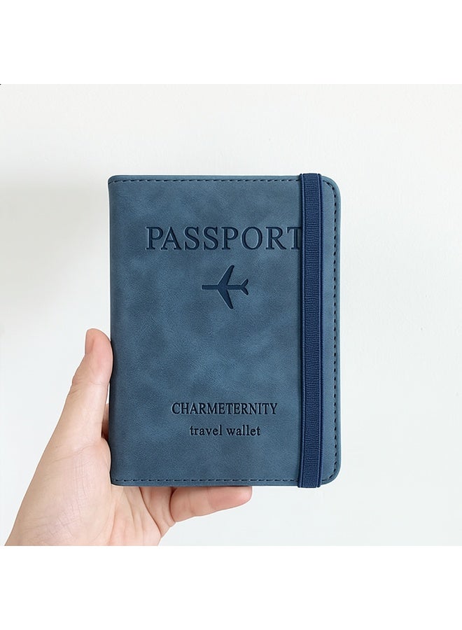 SARAOONT RFID Travel Wallet Passport Holder with Card Slots and Cash Organizer  - Image 5