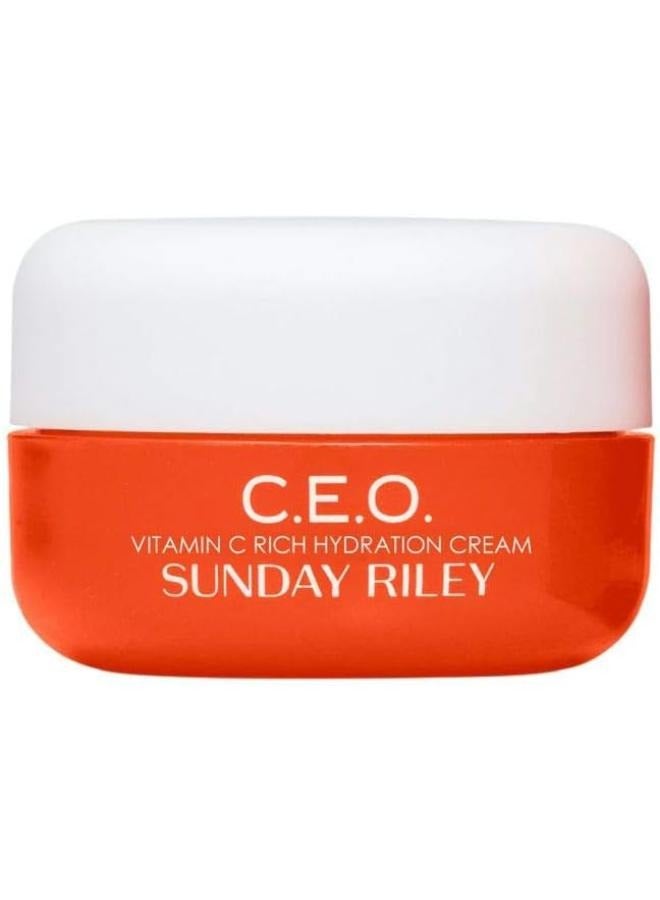 صنداي رايلي صانداي رايلي كريم مرطب للوجه غني بفيتامين سي من سي اي او 15جرام - Image 1