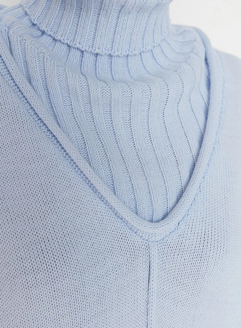 trendyol High Neck Oversized Sweater