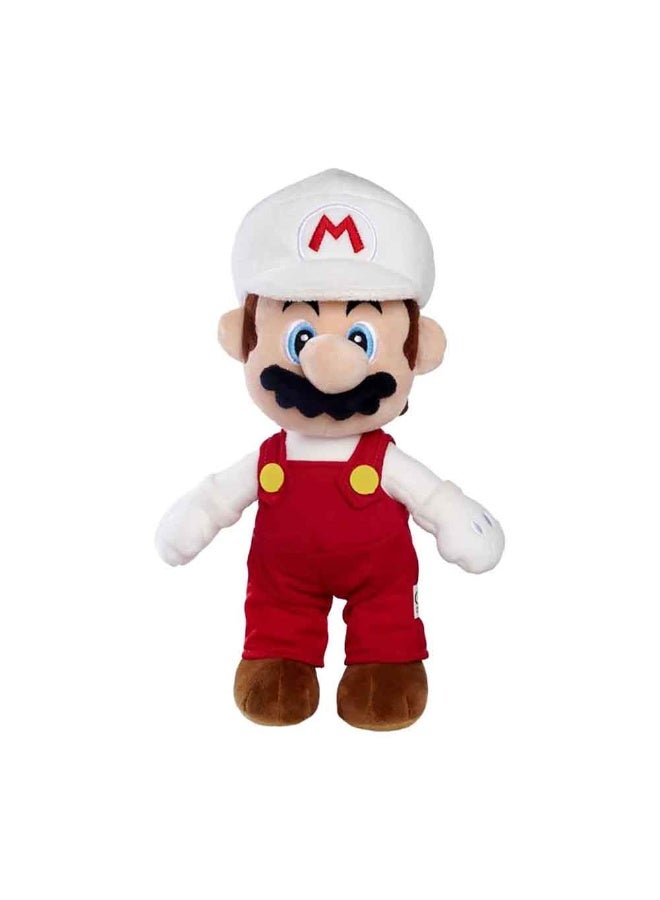 Super Mario Fire Mario Plush Toy (30 cm) - Image 1