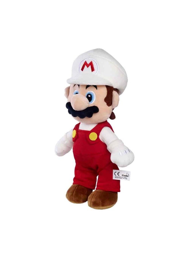 Super Mario Fire Mario Plush Toy (30 cm) - Image 2