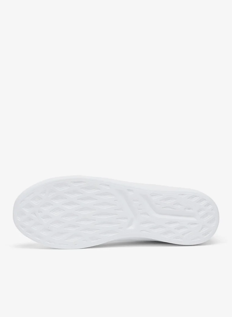 U.S. Polo Assn. White Women's White Low-Top Sneakers with Tan Accent - Lightweight Shoes Sleek Style with Lace-Up Design Shoes and Comfort Cushioned Sole for Everyday Wear for Women | Best Price UAE