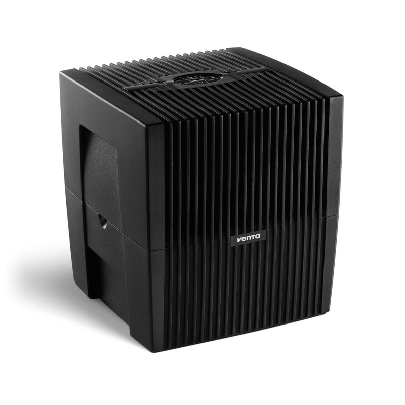 VENTA Venta LW25 Comfort Plus Humidifier in Black  FilterFree Evaporative Humidifier for Spaces up to 485 ft 