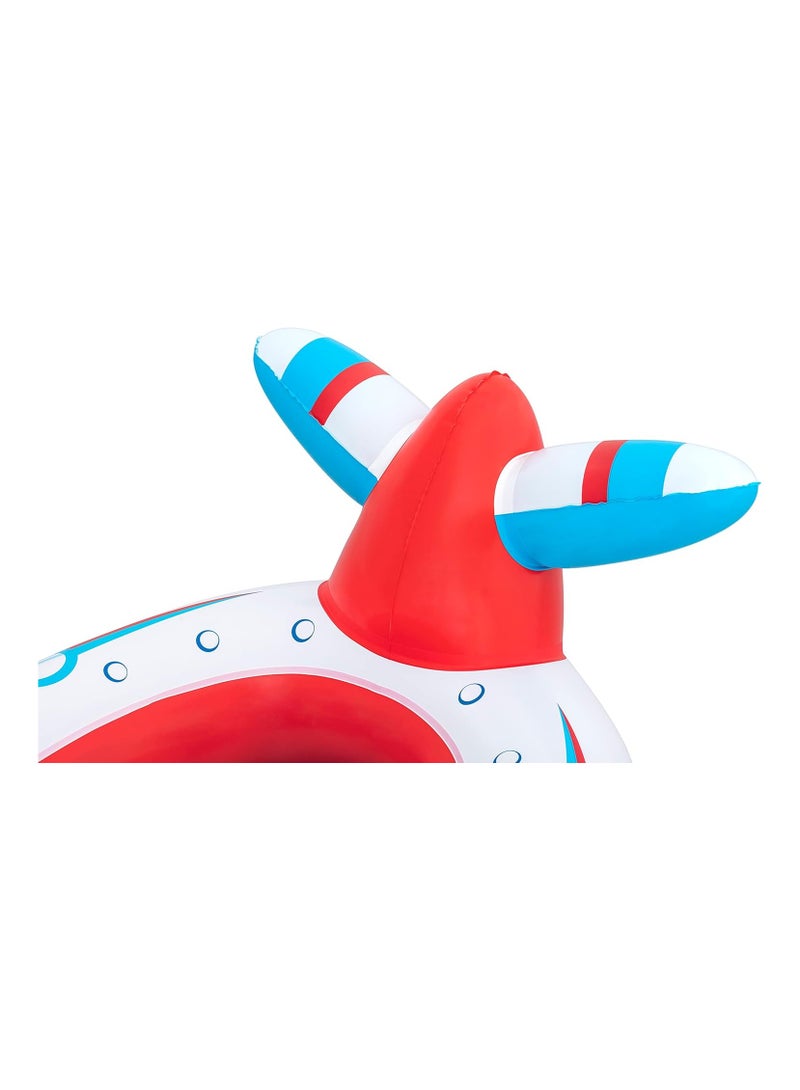 بست واي قارب مطاطي للأطفال على شكل سيارة بعجلة قيادة من Bestway – 92×61 سم – للسباحة واللعب في الماء – عمر 3 سنوات فأكثر - Image 5