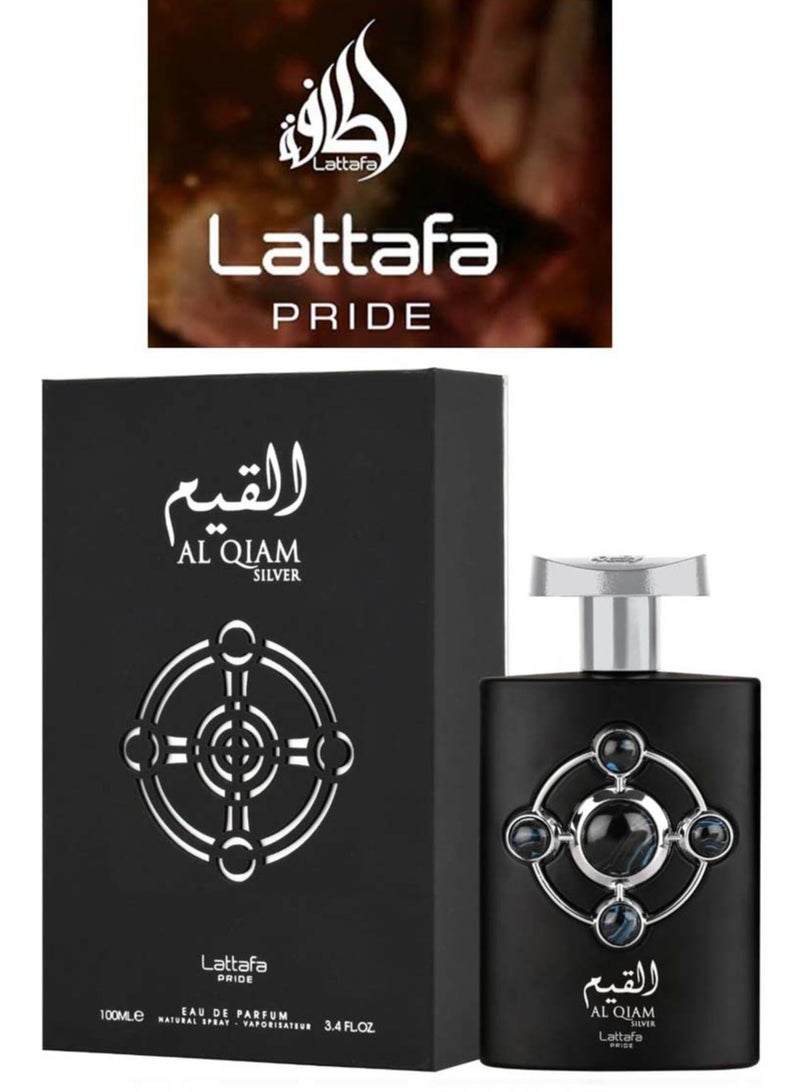 Al Qiam Silver For Men and Women,Eau de Parfum,100ml