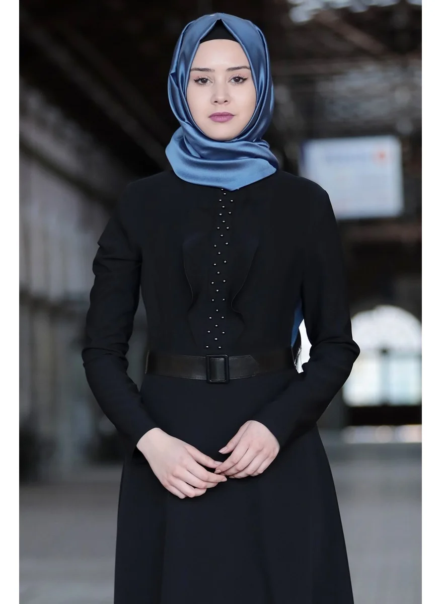 Esilanur Ela Hijab Dress Black