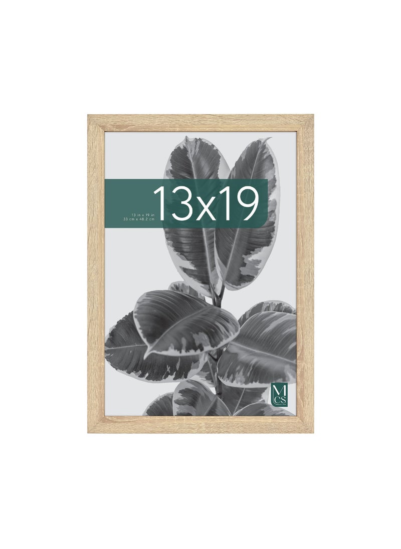 MCS MCS Studio Gallery 13x19 Picture Frame Natural Woodgrain Rectangle Photo Frame for Photos Posters  Art Prints 1Pack 19L x 13W 