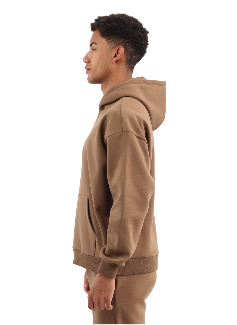 ASTK - Relaxed hoodie with chest 3D print - Image 1