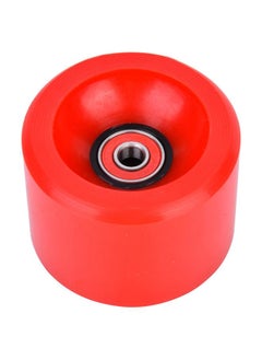 1 pcs PU 70mm DIY Red Skateboard Wheel Electric Longboard Wheels Accessory