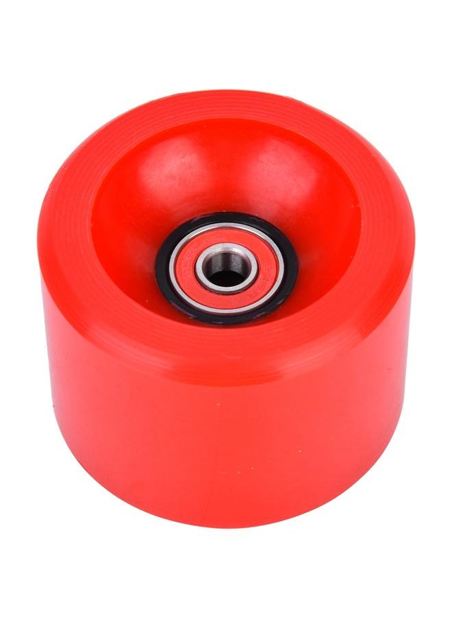 Thoraya - 1 pcs PU 70mm DIY Red Skateboard Wheel Electric Longboard Wheels Accessory - Image 1