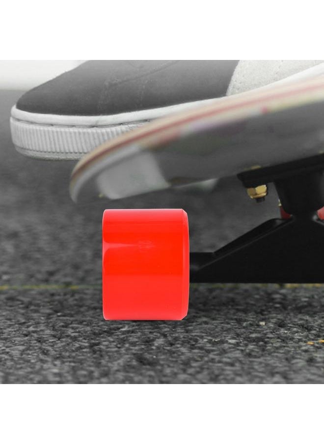 Thoraya - 1 pcs PU 70mm DIY Red Skateboard Wheel Electric Longboard Wheels Accessory - Image 1