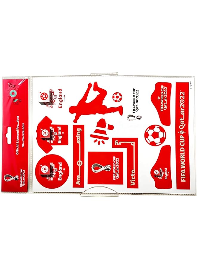 Zaboon 22 - Country 14901 Sticker 2 Sheet - England - Image 1