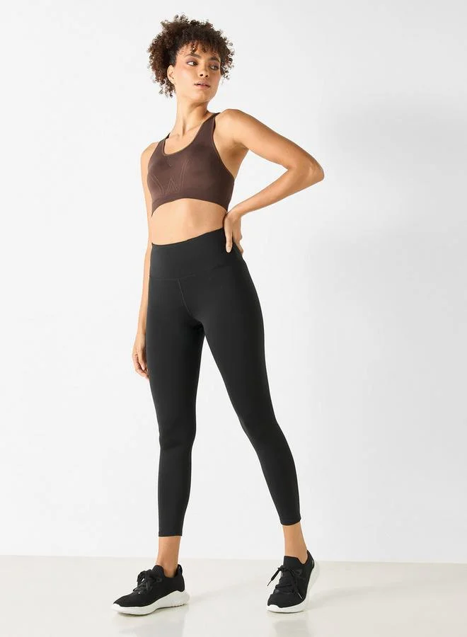 ADOT by Splash Textured Racerback Bra