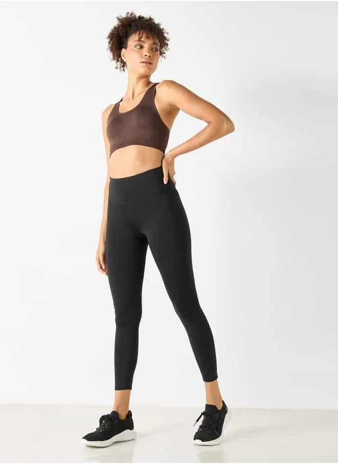 ادوت Textured Racerback Bra
