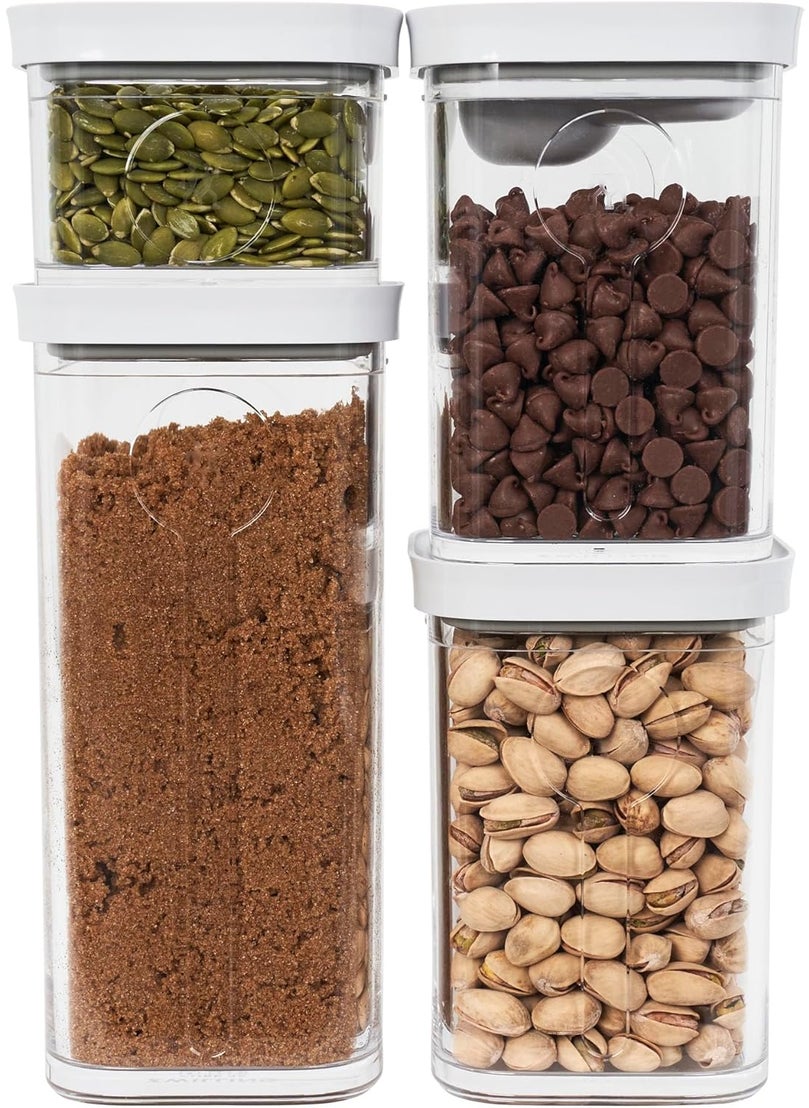 Zwilling ZWILLING Fresh  Save CUBE Storage Organizer 6Piece S Pantry Organizers and Storage Plastic BPAFree Airtight Dry Food Storage Container for Storing Herbs Toppings Small Nuts and more  - Image 5