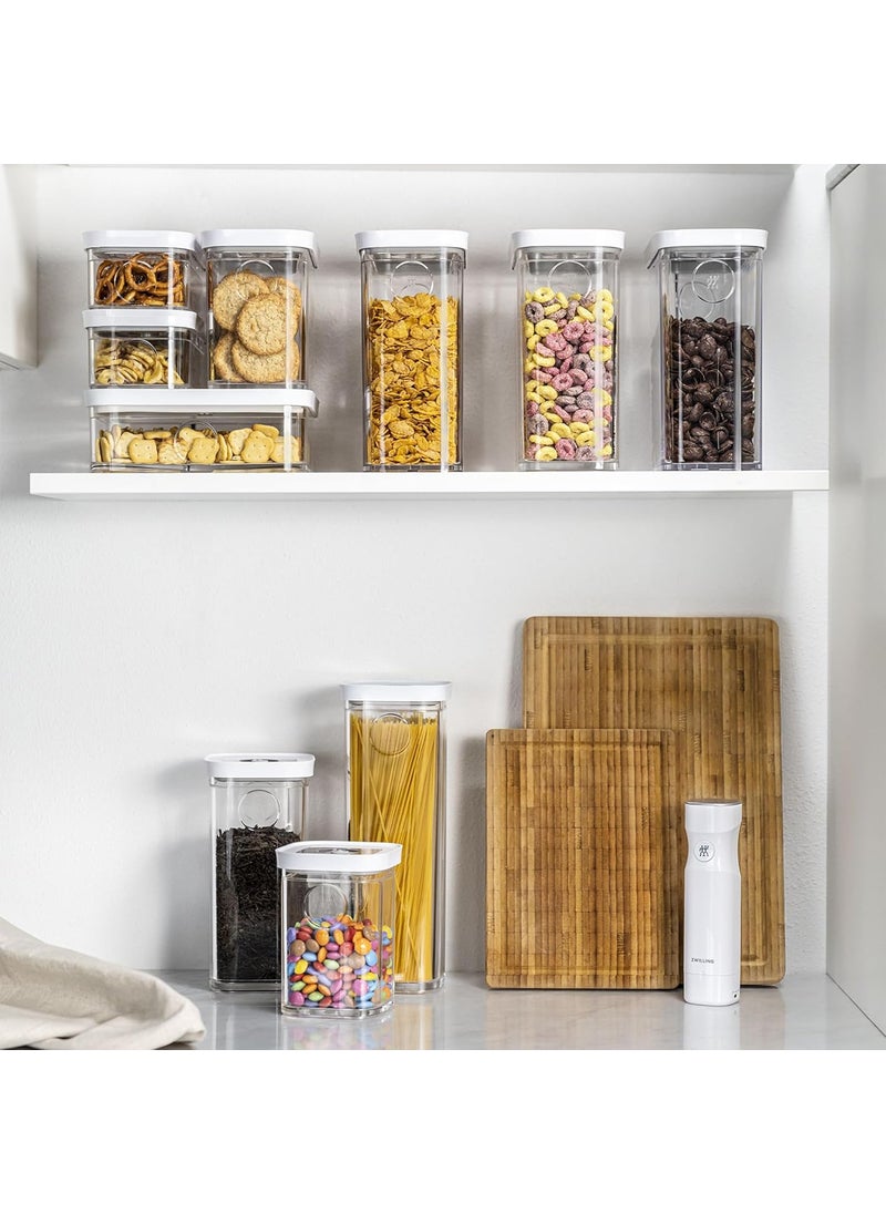 Zwilling ZWILLING Fresh  Save CUBE Storage Organizer 6Piece S Pantry Organizers and Storage Plastic BPAFree Airtight Dry Food Storage Container for Storing Herbs Toppings Small Nuts and more  - Image 2
