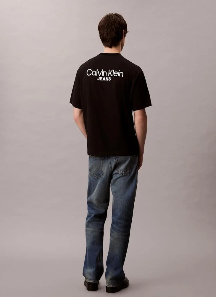 Calvin Klein Jeans Logo Back Print T-Shirt