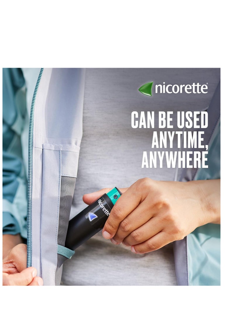 Nicorette - Quickmist Mouth Spray, Cool Berry - 2 x 150 Sprays - Image 4