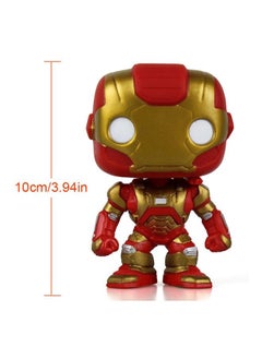 نيبمينينت مجسم لشخصية "Iron Man 0"ذات رأس كبير طراز T3654R 10سم  - Image 3