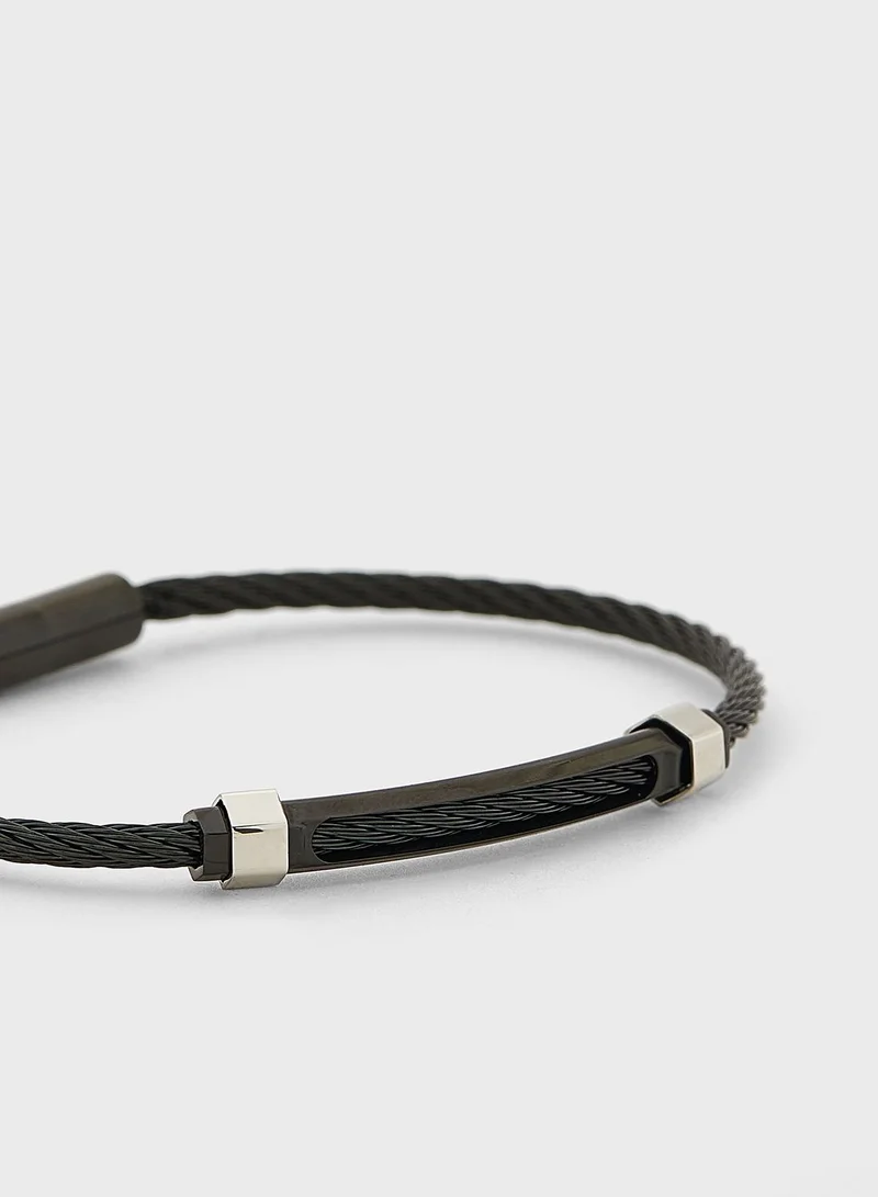 CERRUTI 1881 Ciagb2209910 Braided Bracelet