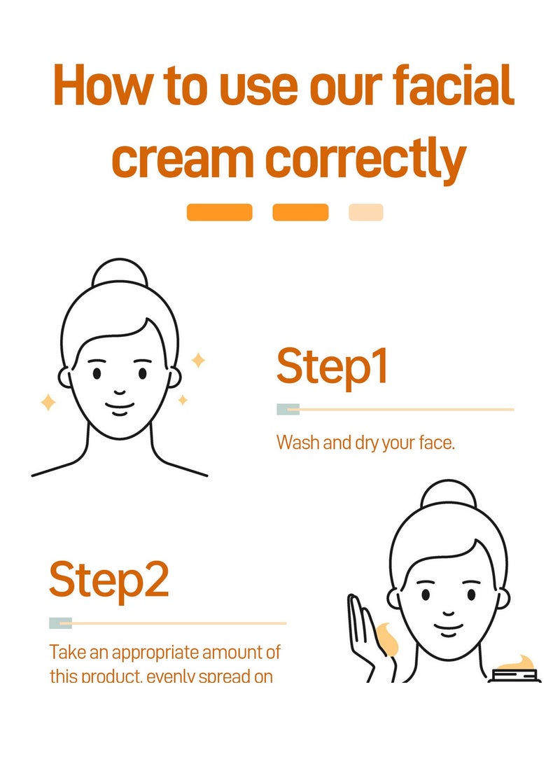 روبيريل كريم الريتينول بحمض الكوجيك بالكركم، يهدئ التجاعيد، مضاد للشيخوخة ويفتح البشرة، يضيء البشرة، يزيل حب الشباب، تبييض، تفتيح البقع 50 جم - Image 5