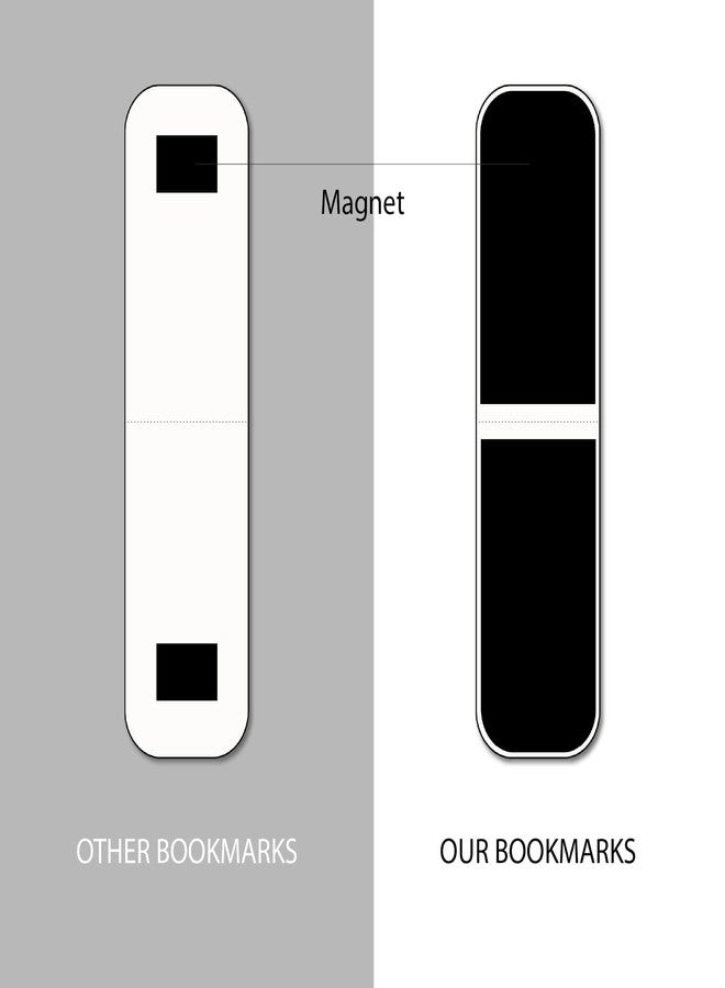 OneOclock Sanatani Magnetic Bookmarks, Cute Magnetic Bookmarks, Bookmarks for Book Readers, Gifts for Book Lovers | Bookmarks for Books | Gift for Readers (Set of 12) - Image 3