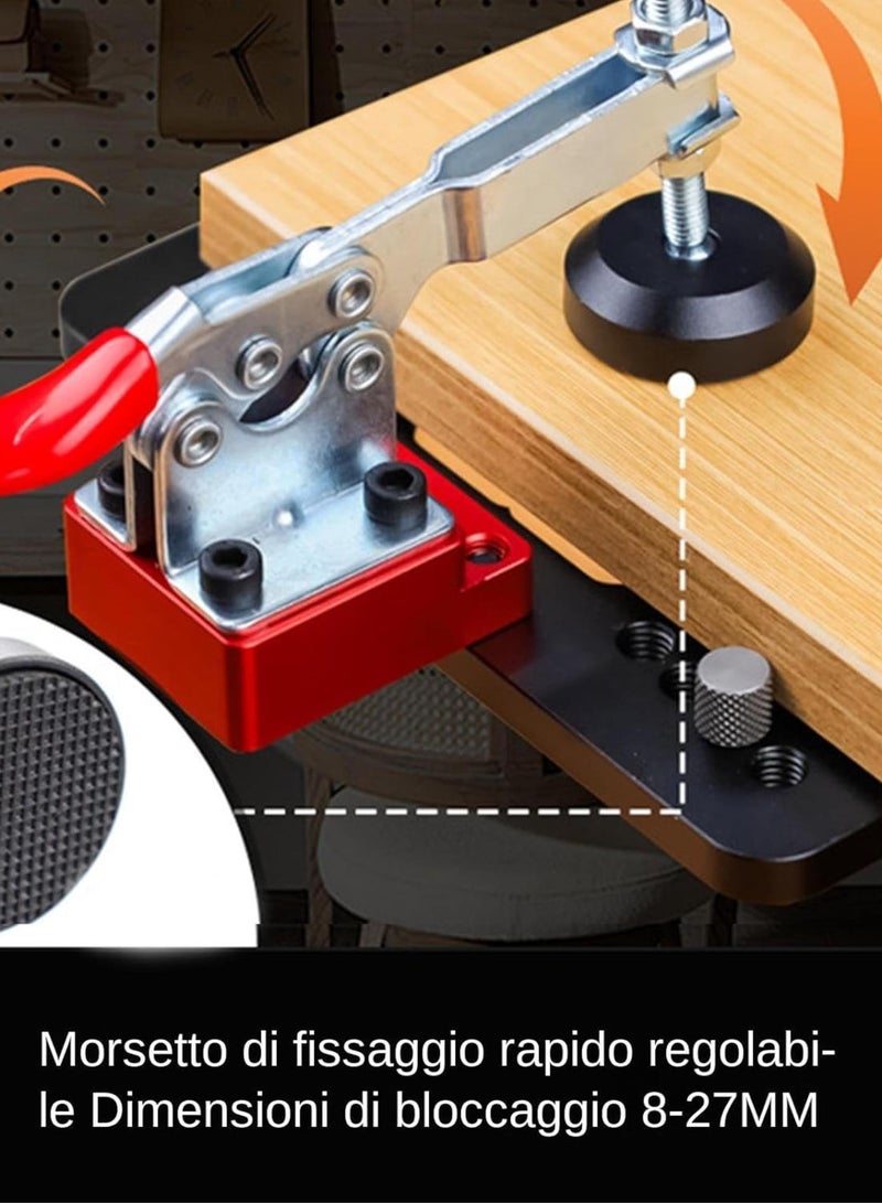 GGOOT Hidden Hinge Hole Mask, Hidden Hinge Mask | Adjustable Hole Opener,35mm Hole Opener for Hinges 'Closet and Installation' Hardware, Door Hinge Tool 'Closet'  - Image 5