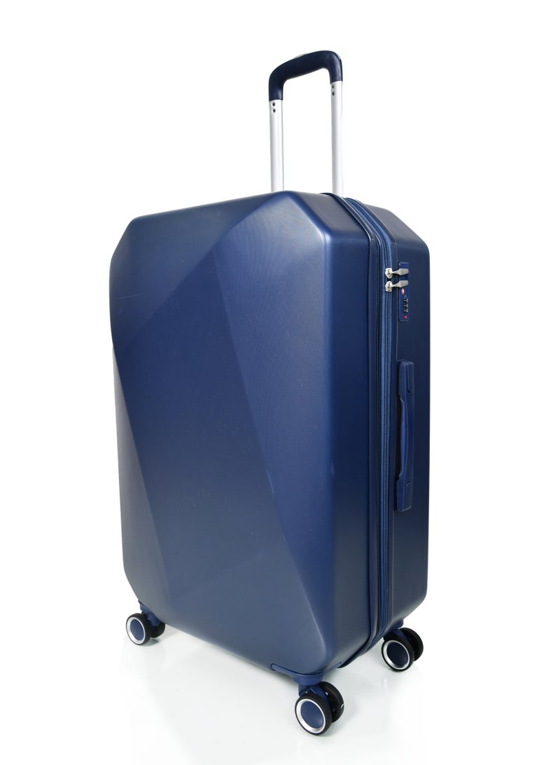 مورانو مجموعة حقائب سفر مورانو بعجلات دوارة مكونة من 4 قطع  لون أزرق غامق - Image 4