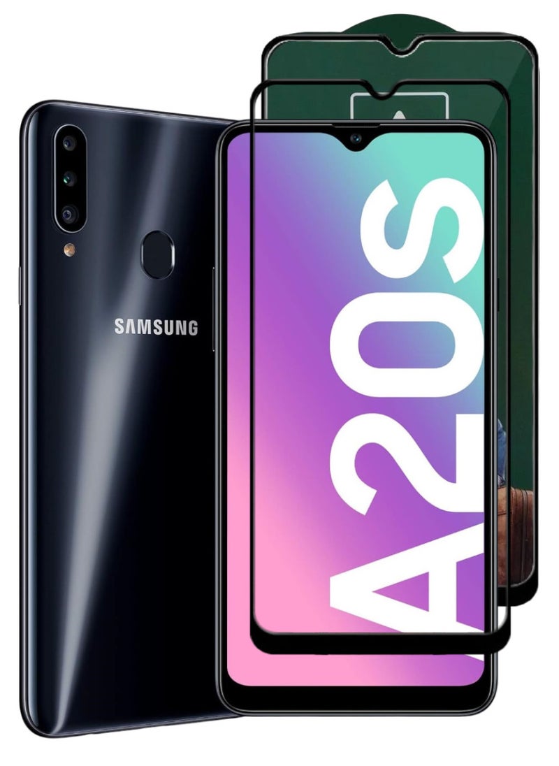 ACLIX Antistatic ESD Dustproof Premium Quality High Definition Tempered Glass Screen Protector Designed For Samsung Galaxy A20s - Image 1