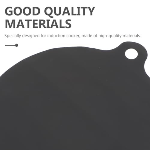 KALLORY 2pcs Induction Cooktop Mat, Cooktop Scratch Protector Silicone Stove Top Cover Round Heat-Insulation Pad - Image 4