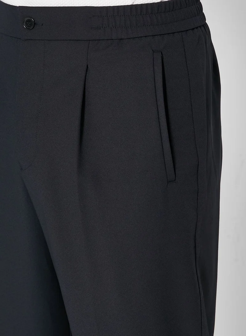 REISS Pleated Relaxed Trousers