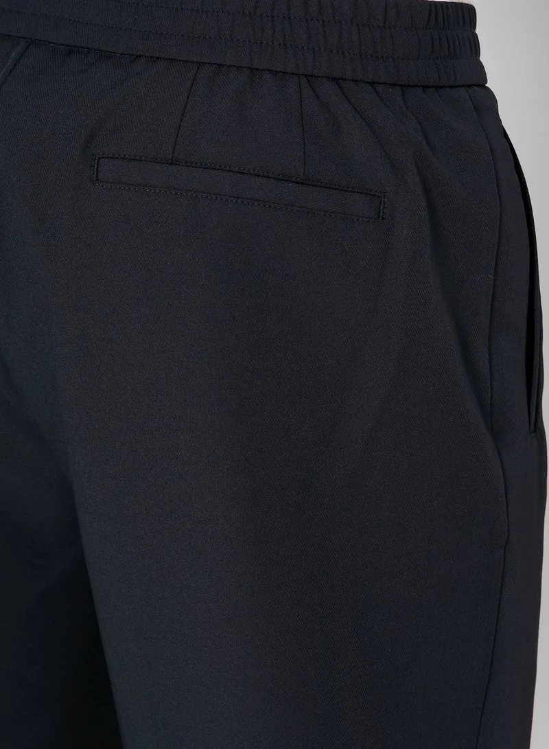 REISS Pleated Relaxed Trousers
